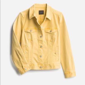 Temma Denim Jacket in Mustard by Liverpool
